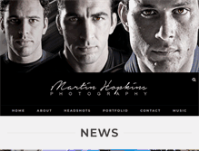 Tablet Screenshot of martinhopkinsphotography.com